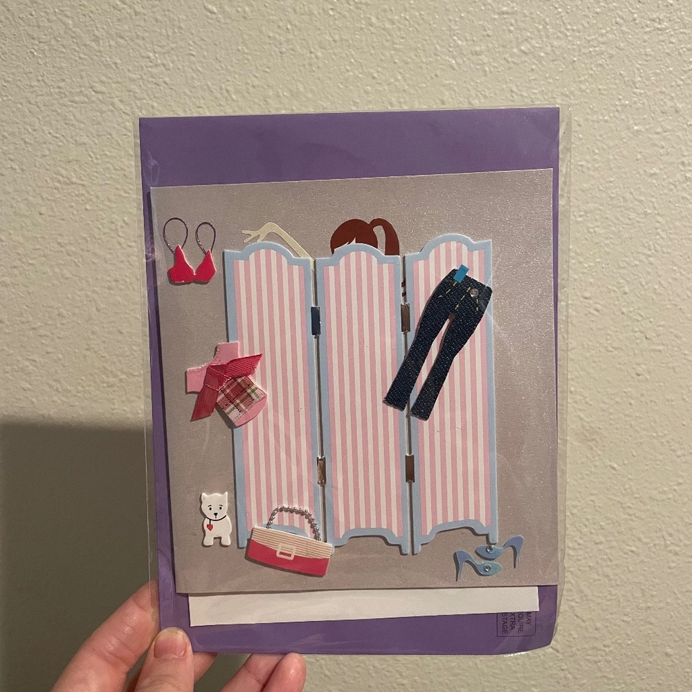 Burgoyne, fitting room card